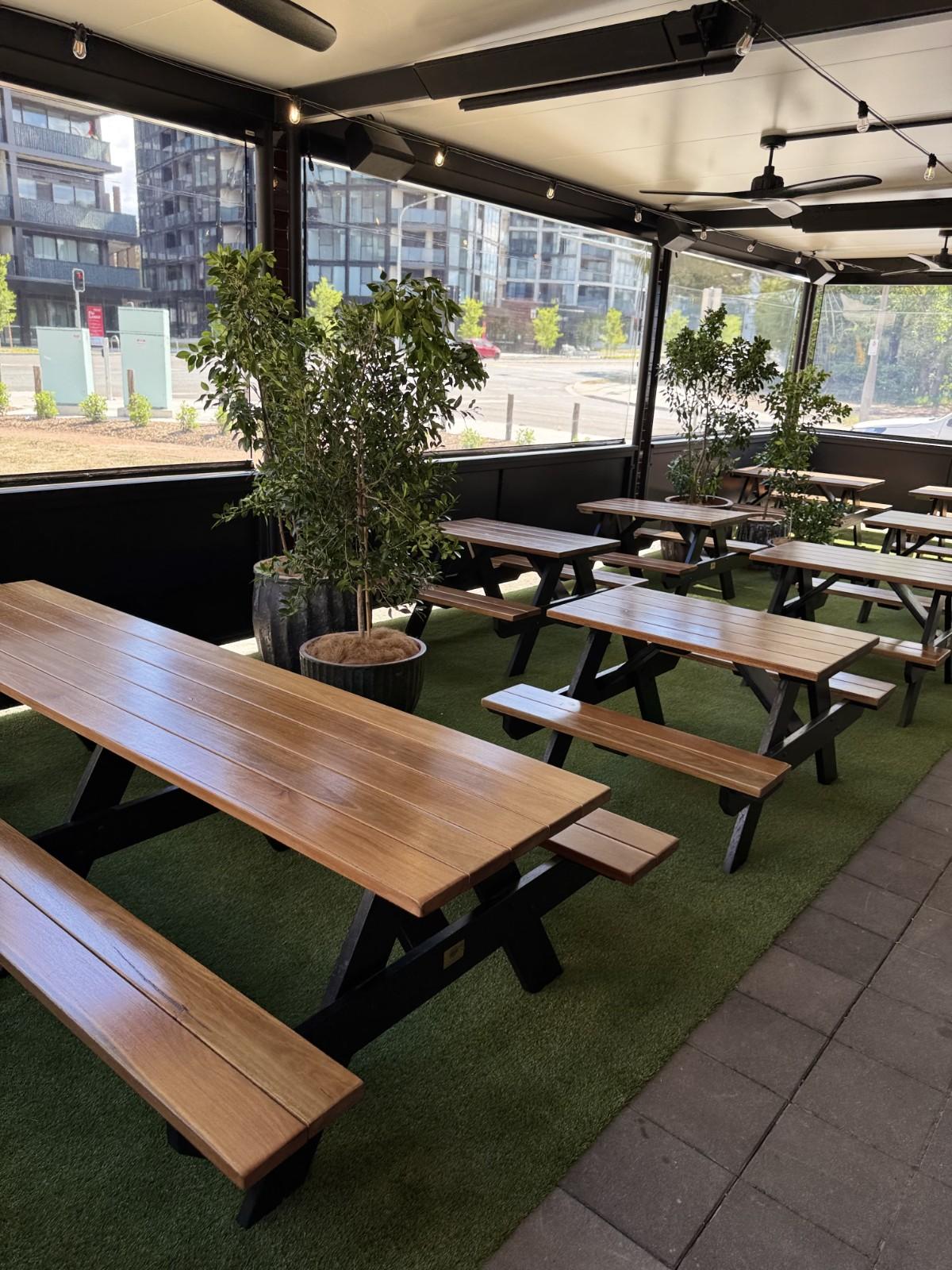 Hardwood Picnic Table